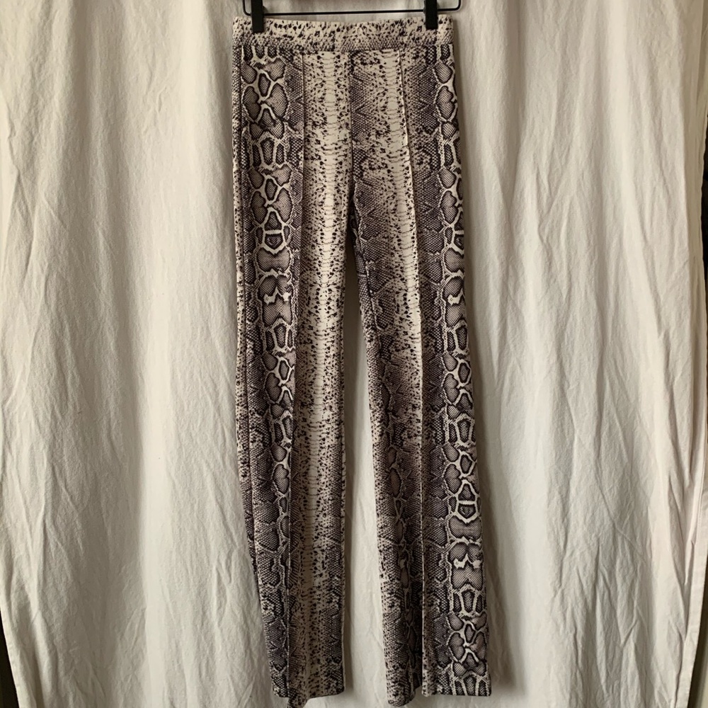 Bershka Snake Print Pants